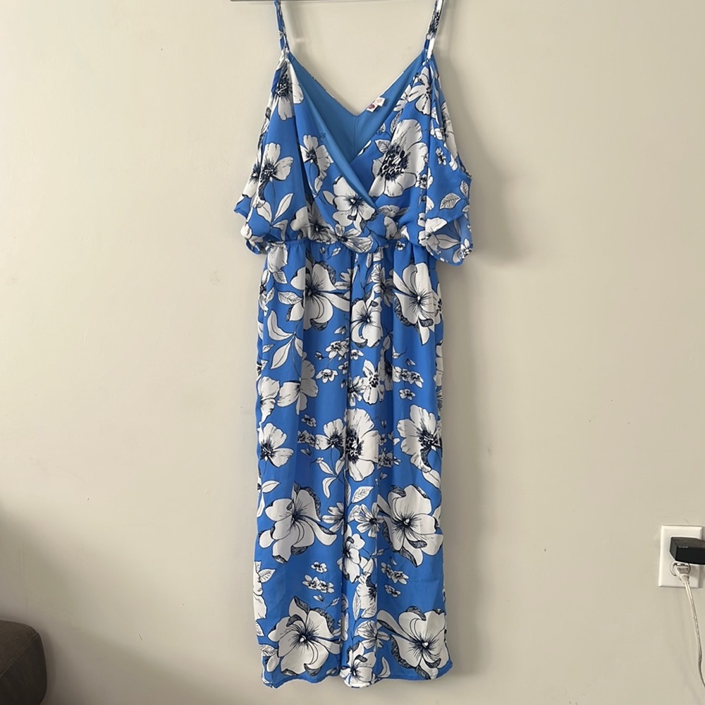 Summer Blue Romper